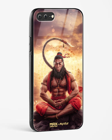 Zen Hanuman [MaxCreation] Glass Case Phone Cover (Apple)