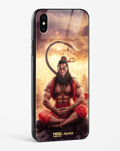 Zen Hanuman [MaxCreation] Glass Case Phone Cover (Apple)