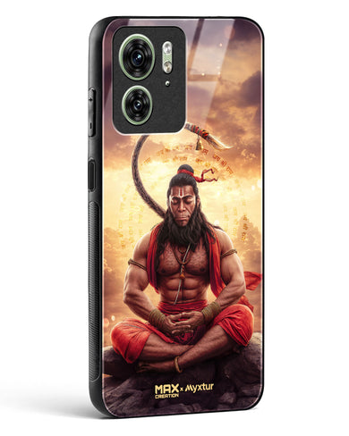 Zen Hanuman [MaxCreation] Glass Case Phone Cover (Motorola)