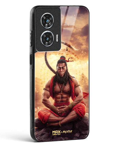 Zen Hanuman [MaxCreation] Glass Case Phone Cover (Motorola)