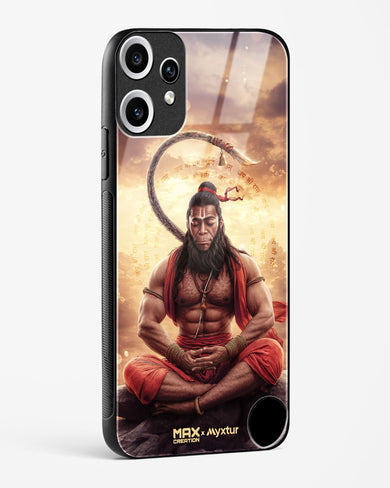 Zen Hanuman [MaxCreation] Glass Case Phone Cover (Nothing)