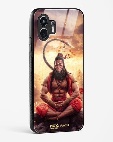 Zen Hanuman [MaxCreation] Glass Case Phone Cover (Nothing)