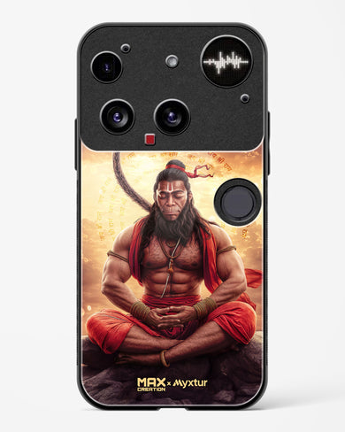 Zen Hanuman [MaxCreation] Glass Case Phone Cover (Nothing)