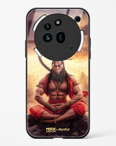 Zen Hanuman [MaxCreation] Glass Case Phone Cover (Nothing)