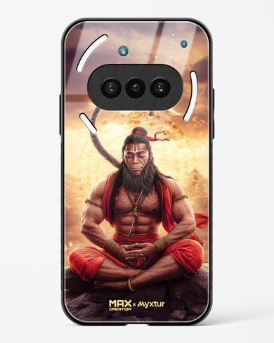 Zen Hanuman [MaxCreation] Glass Case Phone Cover (Nothing)