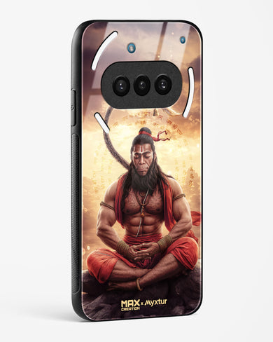 Zen Hanuman [MaxCreation] Glass Case Phone Cover (Nothing)