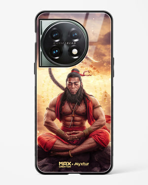 Zen Hanuman [MaxCreation] Glass Case Phone Cover (OnePlus)