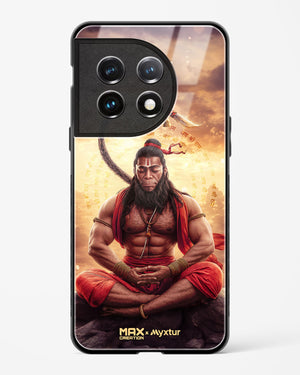 Zen Hanuman [MaxCreation] Glass Case Phone Cover (OnePlus)