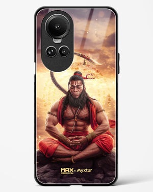 Zen Hanuman [MaxCreation] Glass Case Phone Cover (Oppo)