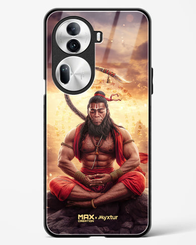 Zen Hanuman [MaxCreation] Glass Case Phone Cover (Oppo)