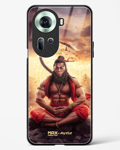 Zen Hanuman [MaxCreation] Glass Case Phone Cover (Oppo)