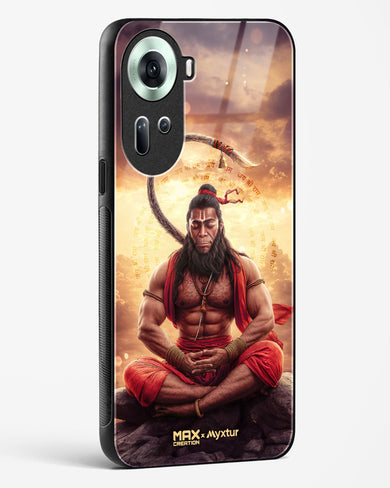 Zen Hanuman [MaxCreation] Glass Case Phone Cover (Oppo)