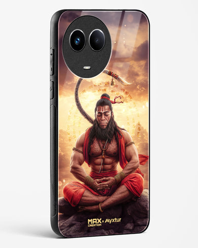 Zen Hanuman [MaxCreation] Glass Case Phone Cover (Realme)