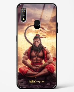 Zen Hanuman [MaxCreation] Glass Case Phone Cover (Realme)