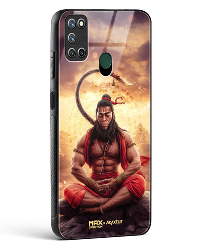 Zen Hanuman [MaxCreation] Glass Case Phone Cover (Realme)