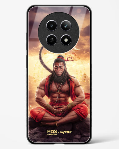 Zen Hanuman [MaxCreation] Glass Case Phone Cover (Realme)