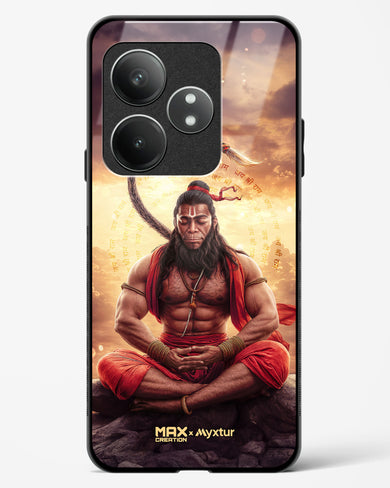 Zen Hanuman [MaxCreation] Glass Case Phone Cover (Realme)