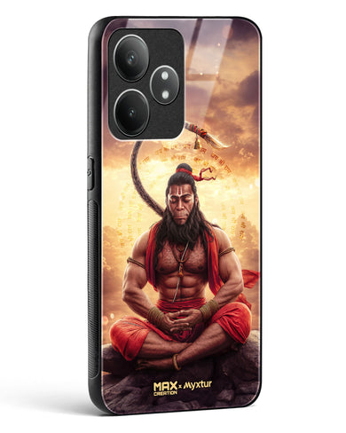 Zen Hanuman [MaxCreation] Glass Case Phone Cover (Realme)