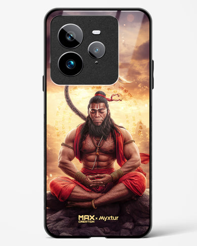Zen Hanuman [MaxCreation] Glass Case Phone Cover (Realme)