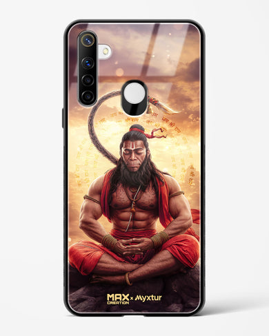 Zen Hanuman [MaxCreation] Glass Case Phone Cover (Realme)