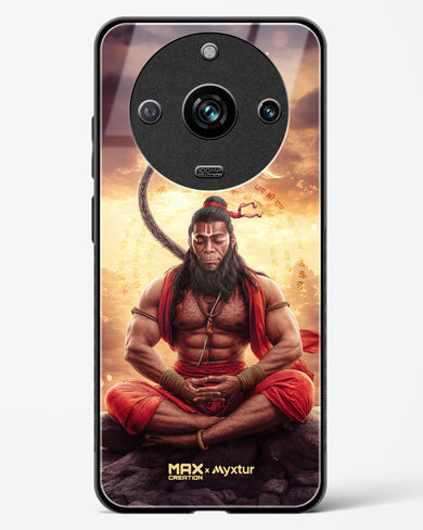 Zen Hanuman [MaxCreation] Glass Case Phone Cover (Realme)