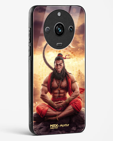 Zen Hanuman [MaxCreation] Glass Case Phone Cover (Realme)