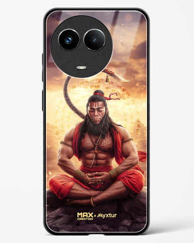 Zen Hanuman [MaxCreation] Glass Case Phone Cover (Realme)