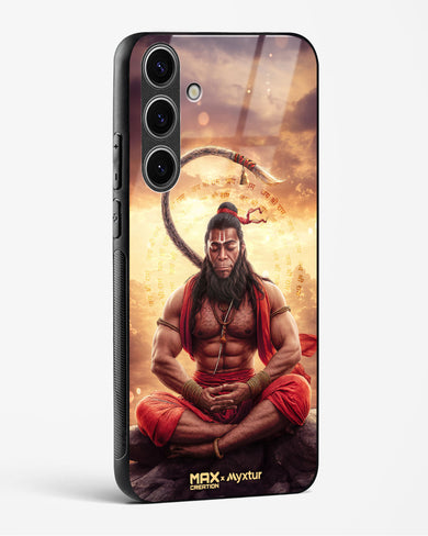 Zen Hanuman [MaxCreation] Glass Case Phone Cover (Samsung)