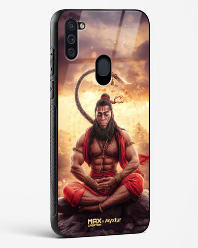 Zen Hanuman [MaxCreation] Glass Case Phone Cover (Samsung)