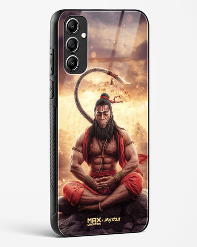 Zen Hanuman [MaxCreation] Glass Case Phone Cover (Samsung)