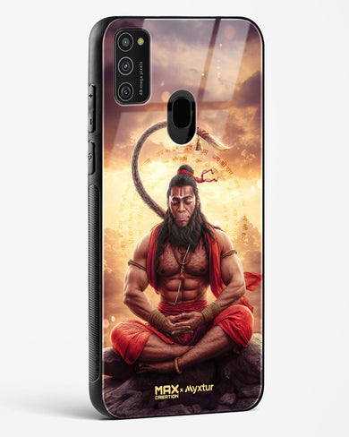 Zen Hanuman [MaxCreation] Glass Case Phone Cover (Samsung)