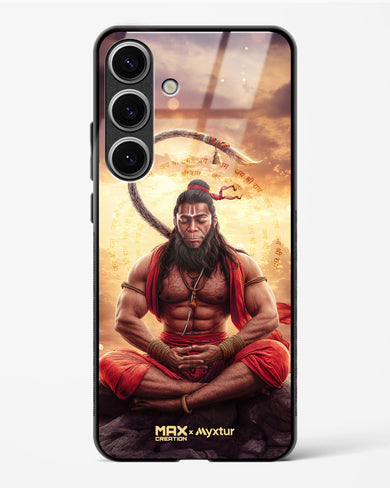 Zen Hanuman [MaxCreation] Glass Case Phone Cover (Samsung)