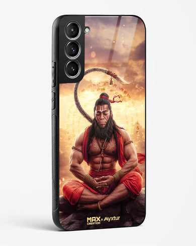 Zen Hanuman [MaxCreation] Glass Case Phone Cover (Samsung)