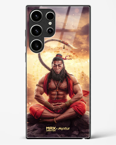 Zen Hanuman [MaxCreation] Glass Case Phone Cover (Samsung)