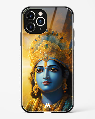 Enchanting Krishna Glass Case Phone Cover (Apple)