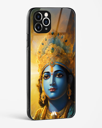 Enchanting Krishna Glass Case Phone Cover (Apple)