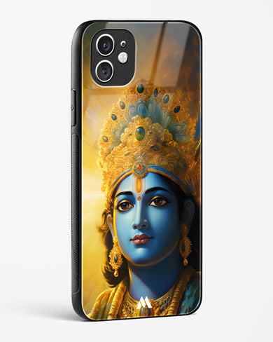 Enchanting Krishna Glass Case Phone Cover (Apple)