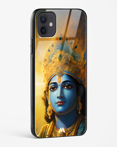 Enchanting Krishna Glass Case Phone Cover (Apple)