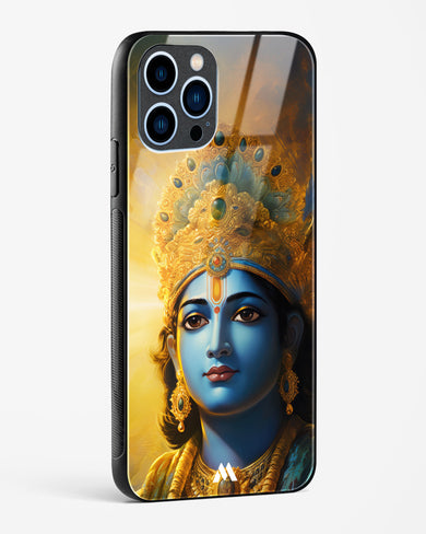 Enchanting Krishna Glass Case Phone Cover (Apple)