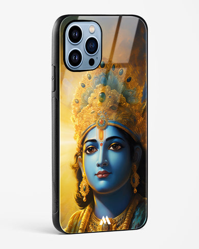 Enchanting Krishna Glass Case Phone Cover (Apple)