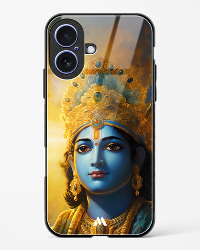 Enchanting Krishna Glass Case Phone Cover (Apple)