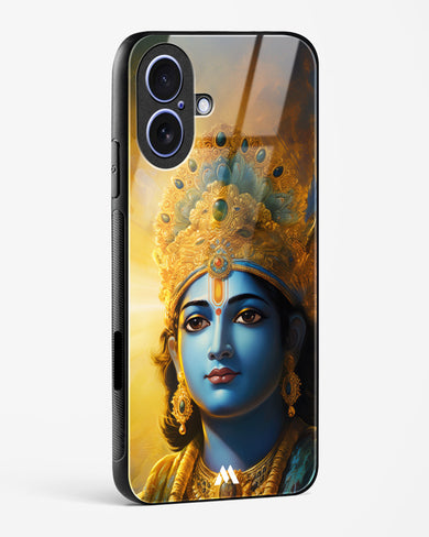 Enchanting Krishna Glass Case Phone Cover (Apple)