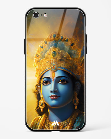 Enchanting Krishna Glass Case Phone Cover (Apple)