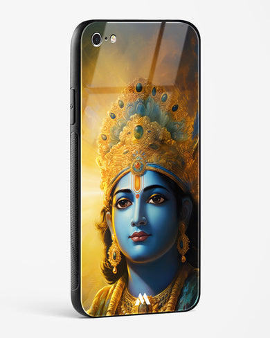 Enchanting Krishna Glass Case Phone Cover (Apple)