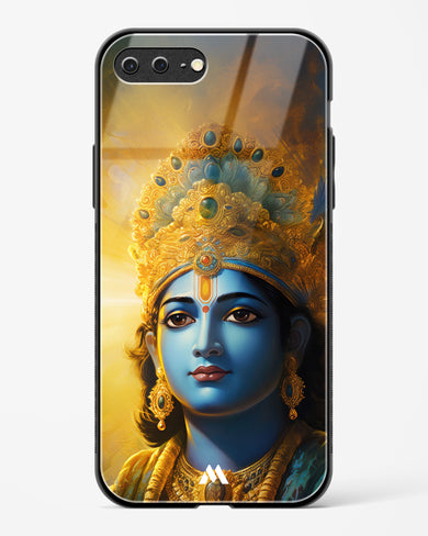 Enchanting Krishna Glass Case Phone Cover (Apple)