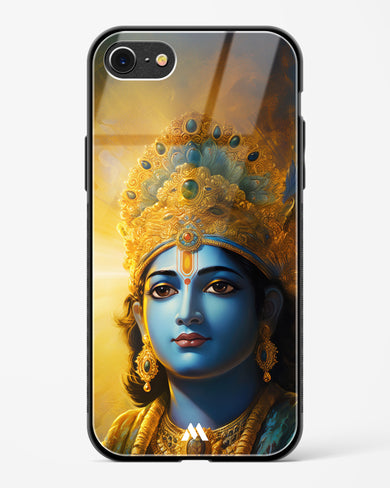 Enchanting Krishna Glass Case Phone Cover (Apple)