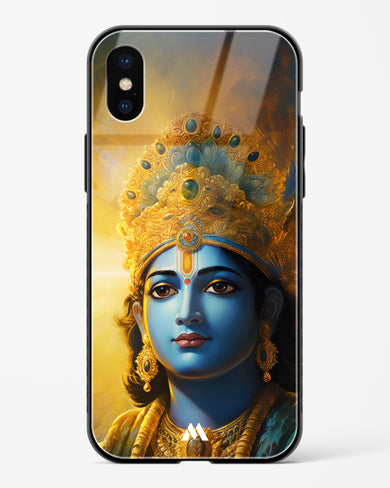 Enchanting Krishna Glass Case Phone Cover (Apple)