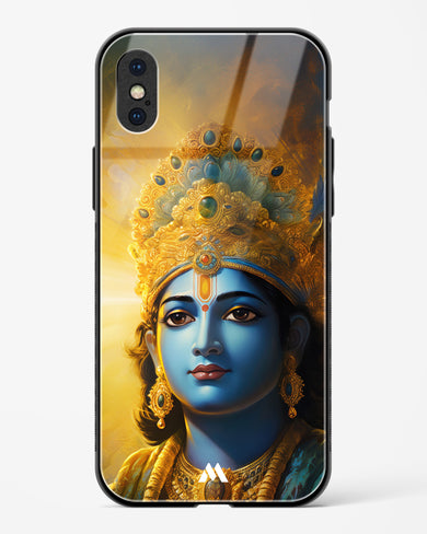 Enchanting Krishna Glass Case Phone Cover (Apple)