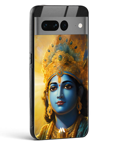 Enchanting Krishna Glass Case Phone Cover (Google)