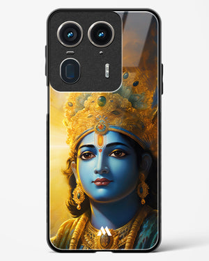 Enchanting Krishna Glass Case Phone Cover (Motorola)